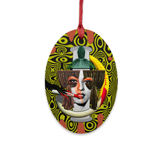 Josephine Baker Wooden Ornament